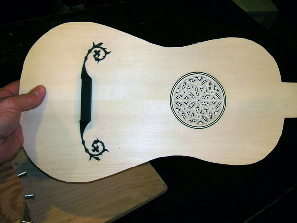 baroque guitar making