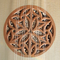 baroque guitar rosette